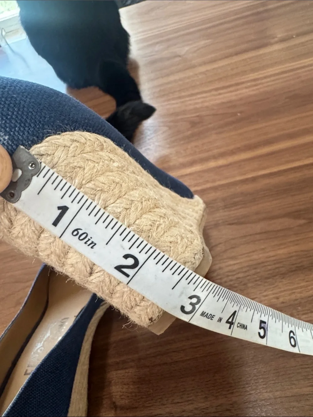 Salvatore Ferragamo denim wedges